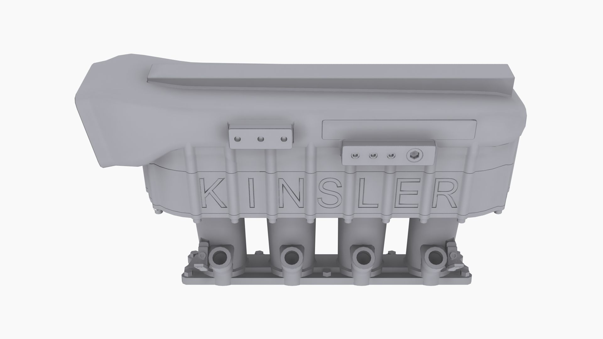 Kinsler H-Plenum intake manifold Low-poly 3D model_8