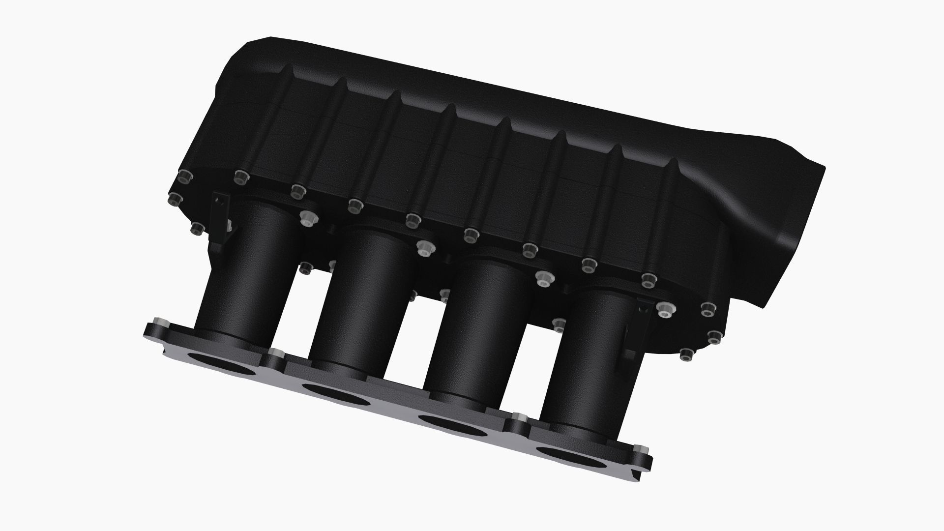 Kinsler H-Plenum intake manifold Low-poly 3D model_2