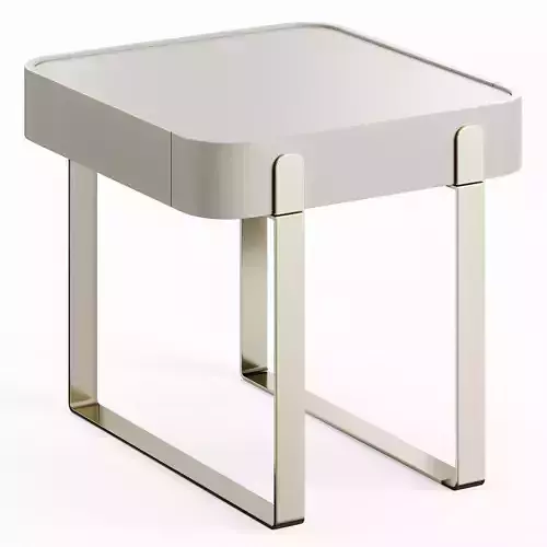 LuxLucia Casa Edge Bedside Table Lacquer