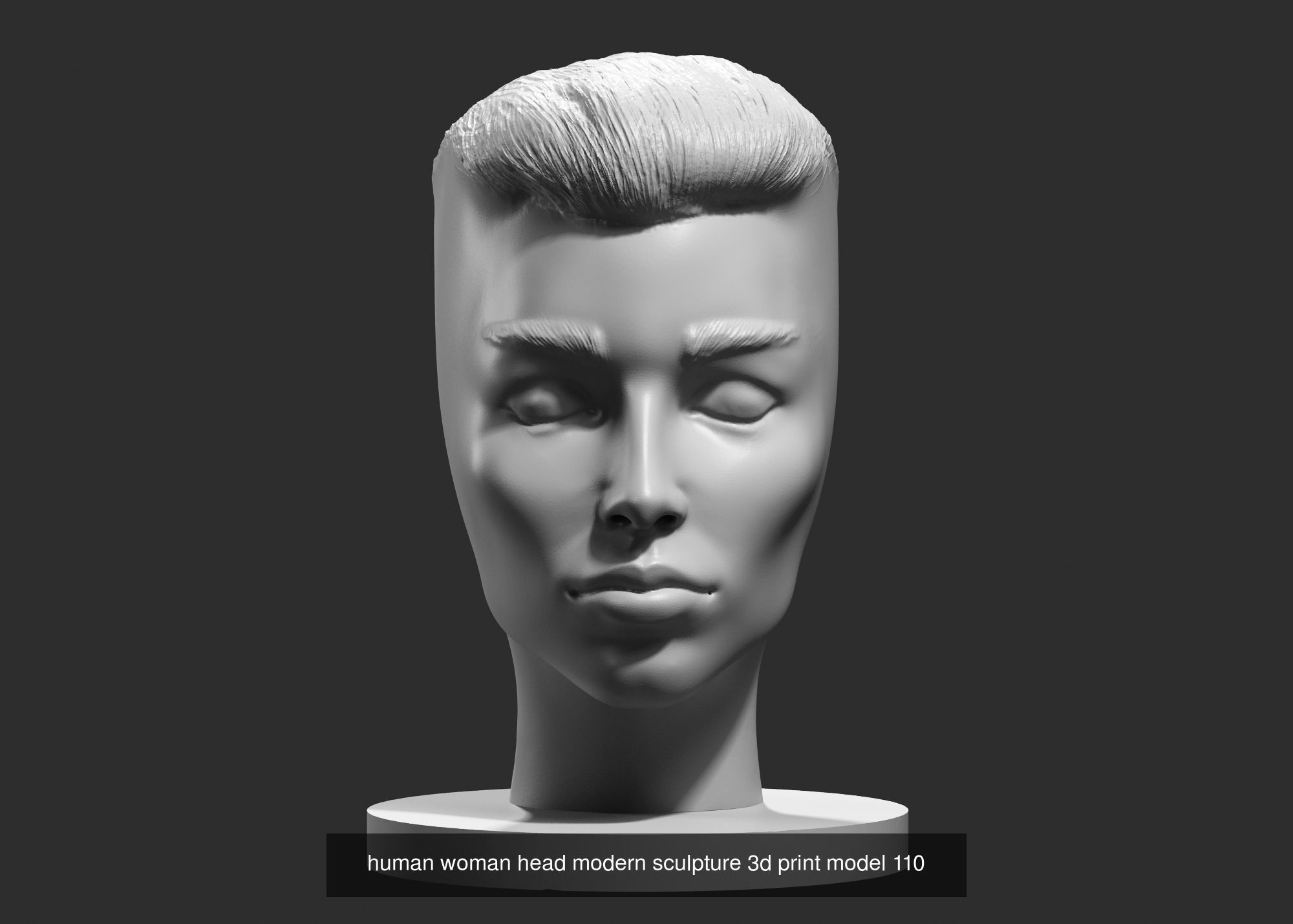 139 Modern Abstract Decorative sculpture 3d print 3D Model Collection_143