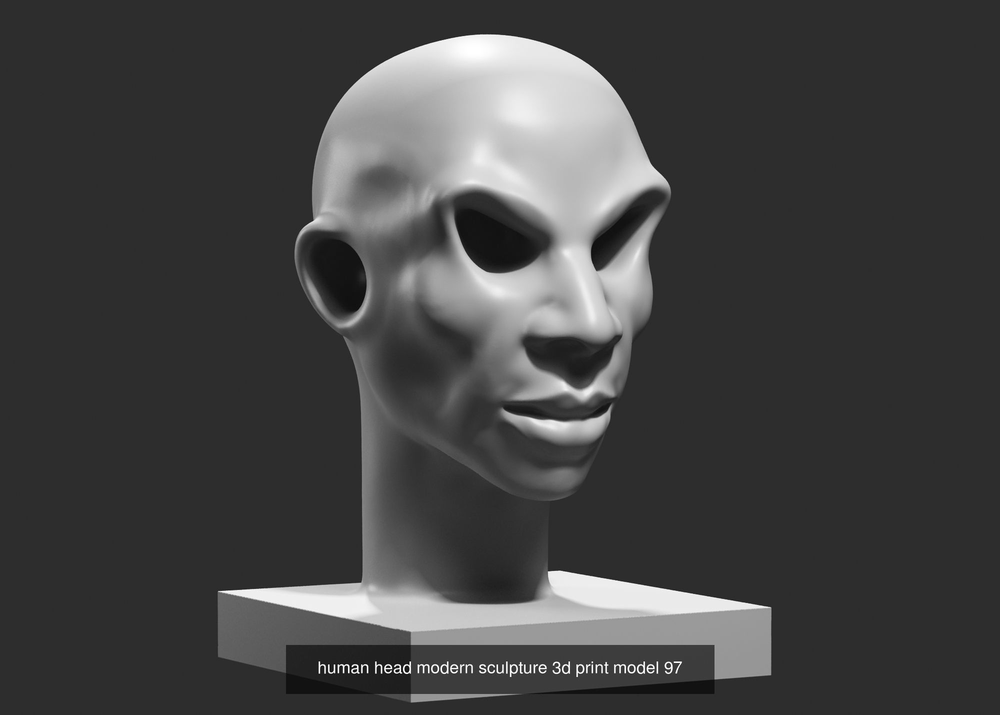 139 Modern Abstract Decorative sculpture 3d print 3D Model Collection_130