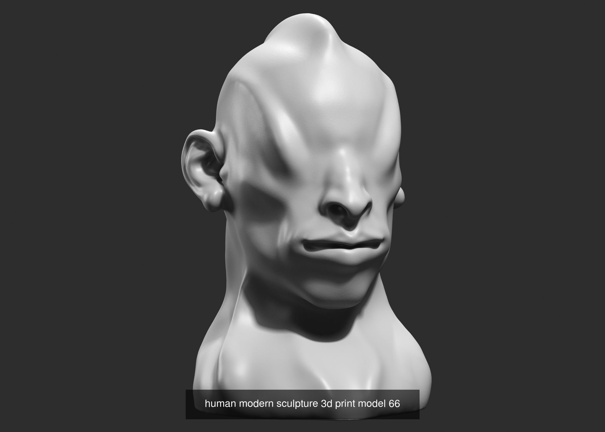 139 Modern Abstract Decorative sculpture 3d print 3D Model Collection_103