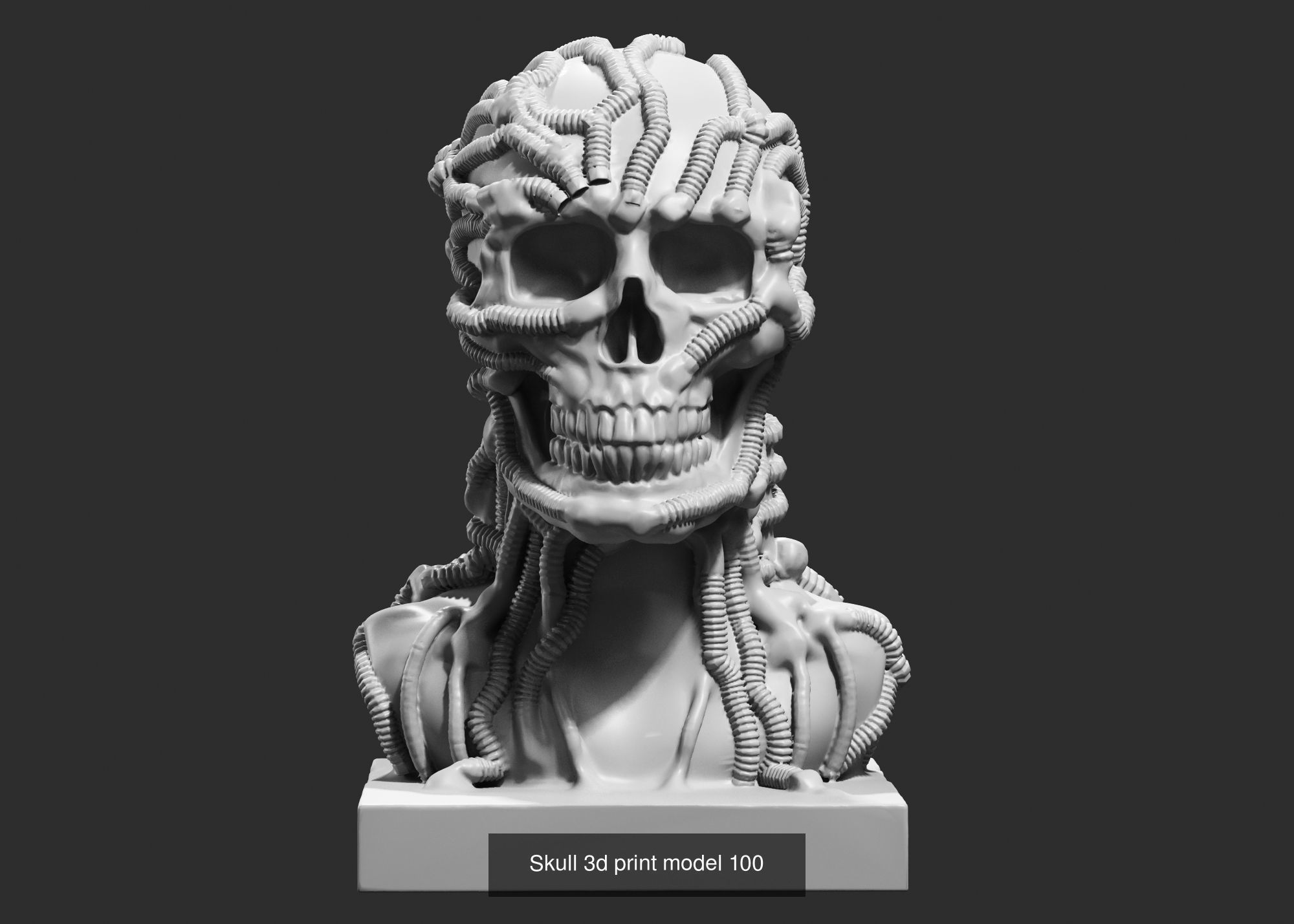 139 Modern Abstract Decorative sculpture 3d print 3D Model Collection_133