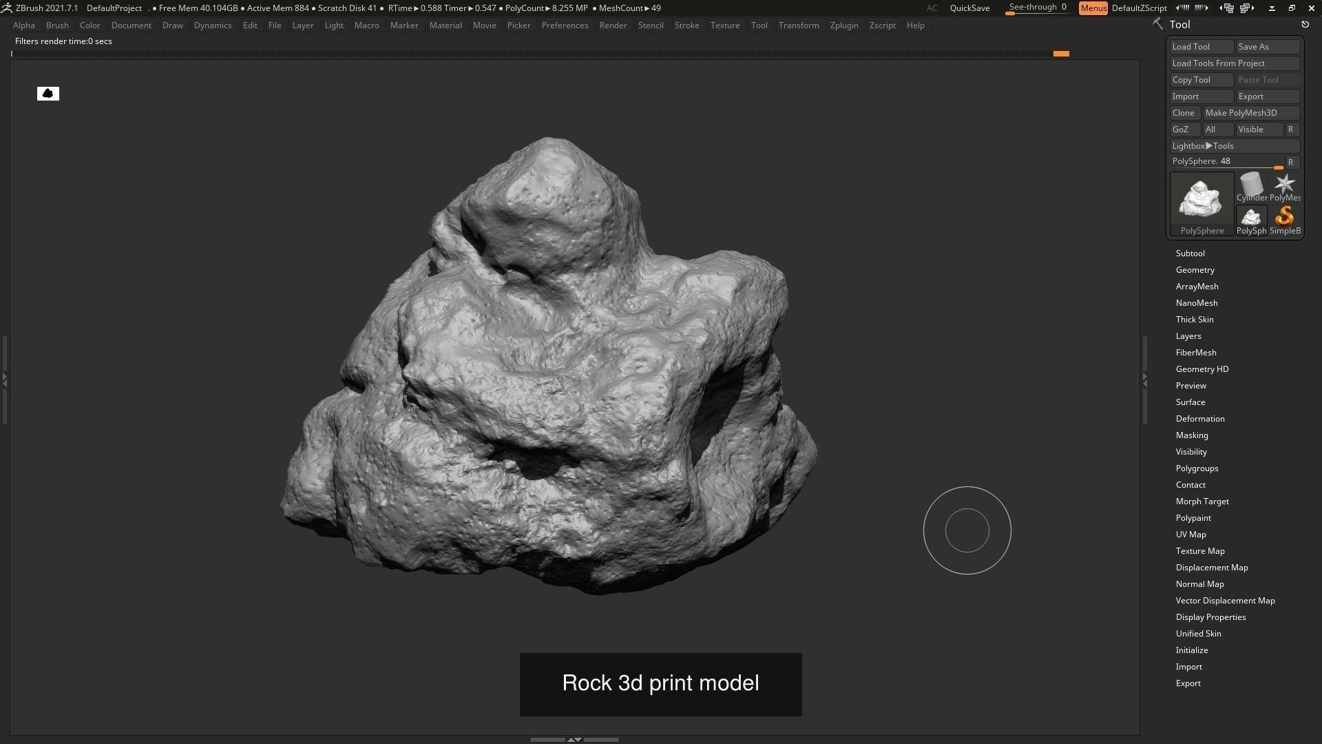 139 Modern Abstract Decorative sculpture 3d print 3D Model Collection_154