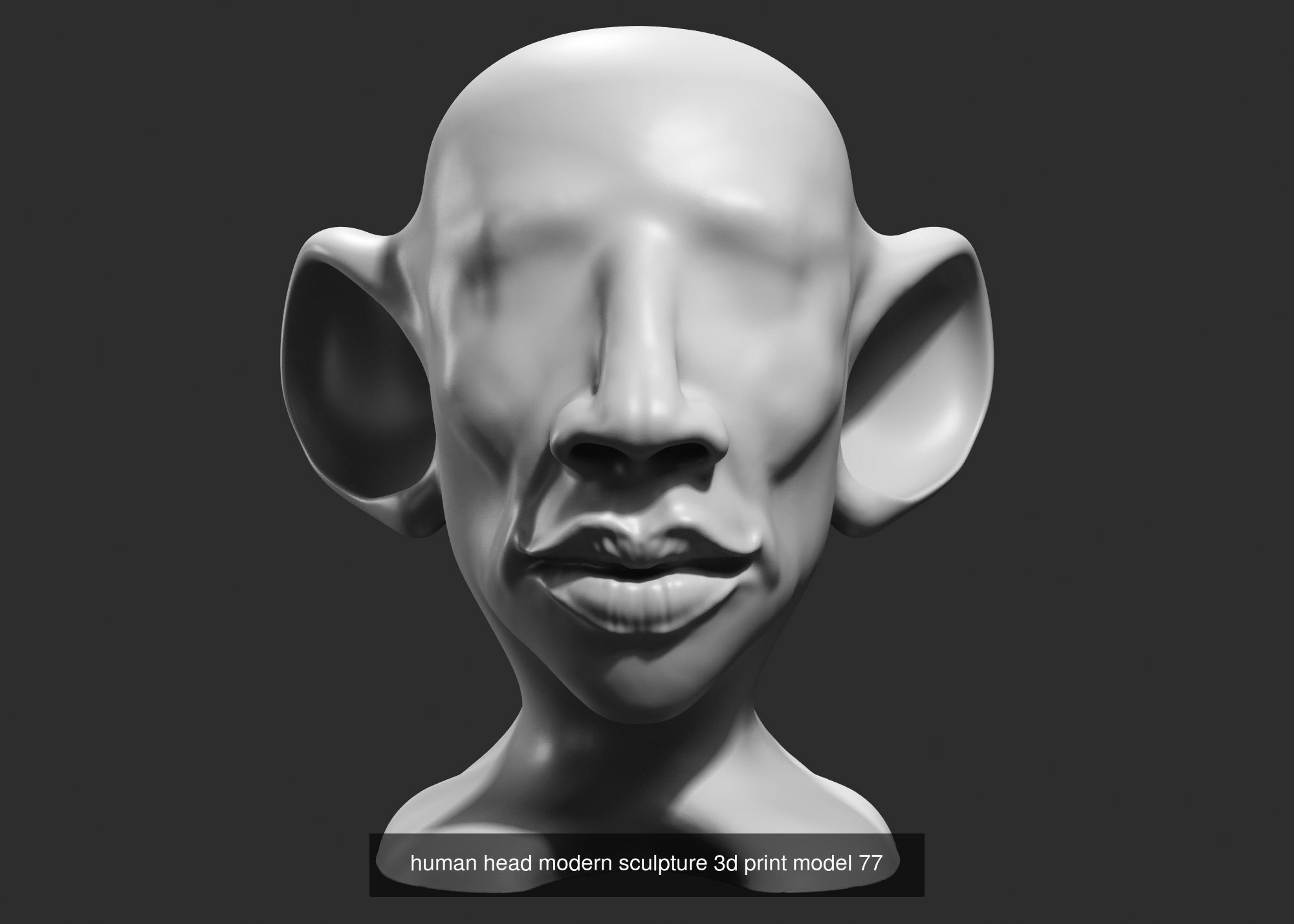 139 Modern Abstract Decorative sculpture 3d print 3D Model Collection_113