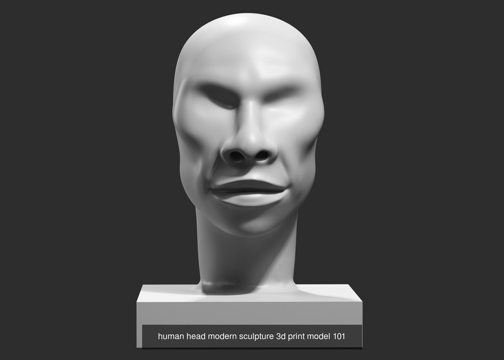 139 Modern Abstract Decorative sculpture 3d print 3D Model Collection_134