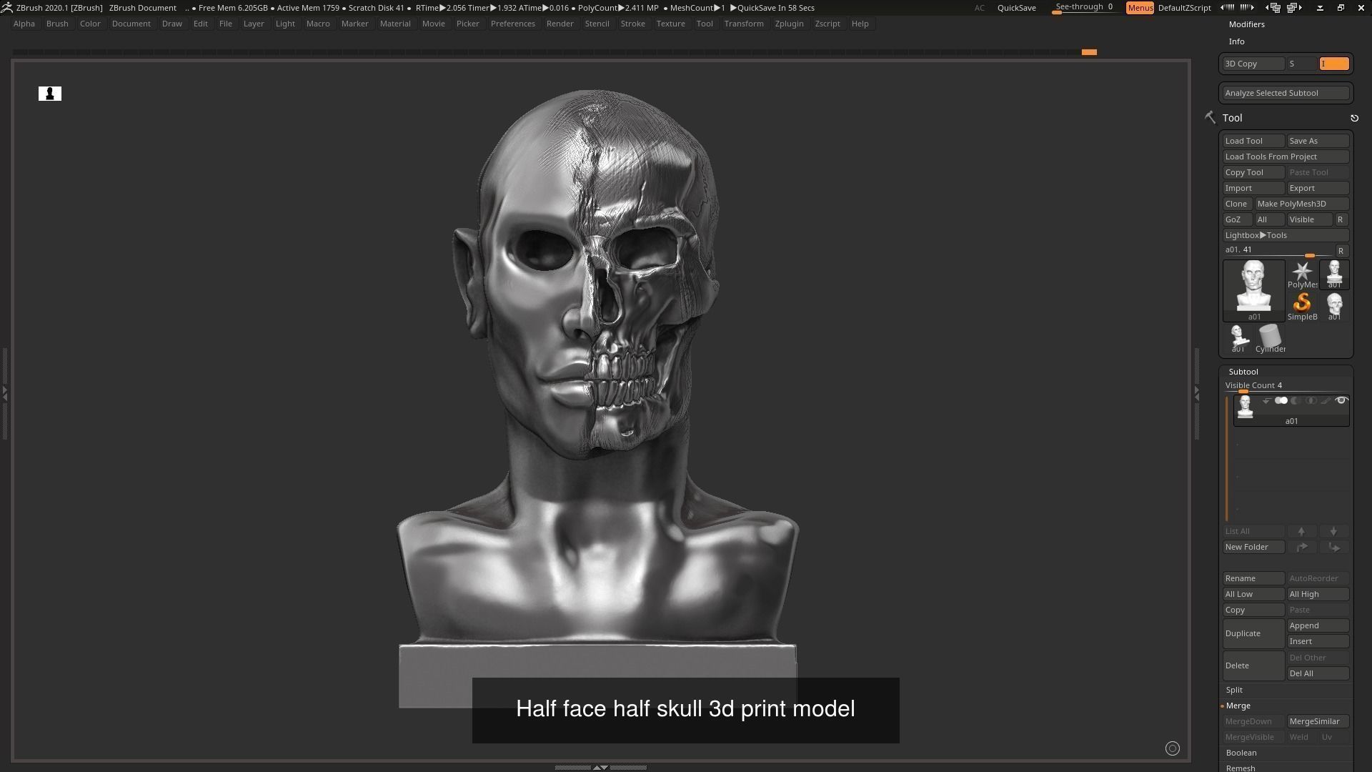 139 Modern Abstract Decorative sculpture 3d print 3D Model Collection_51