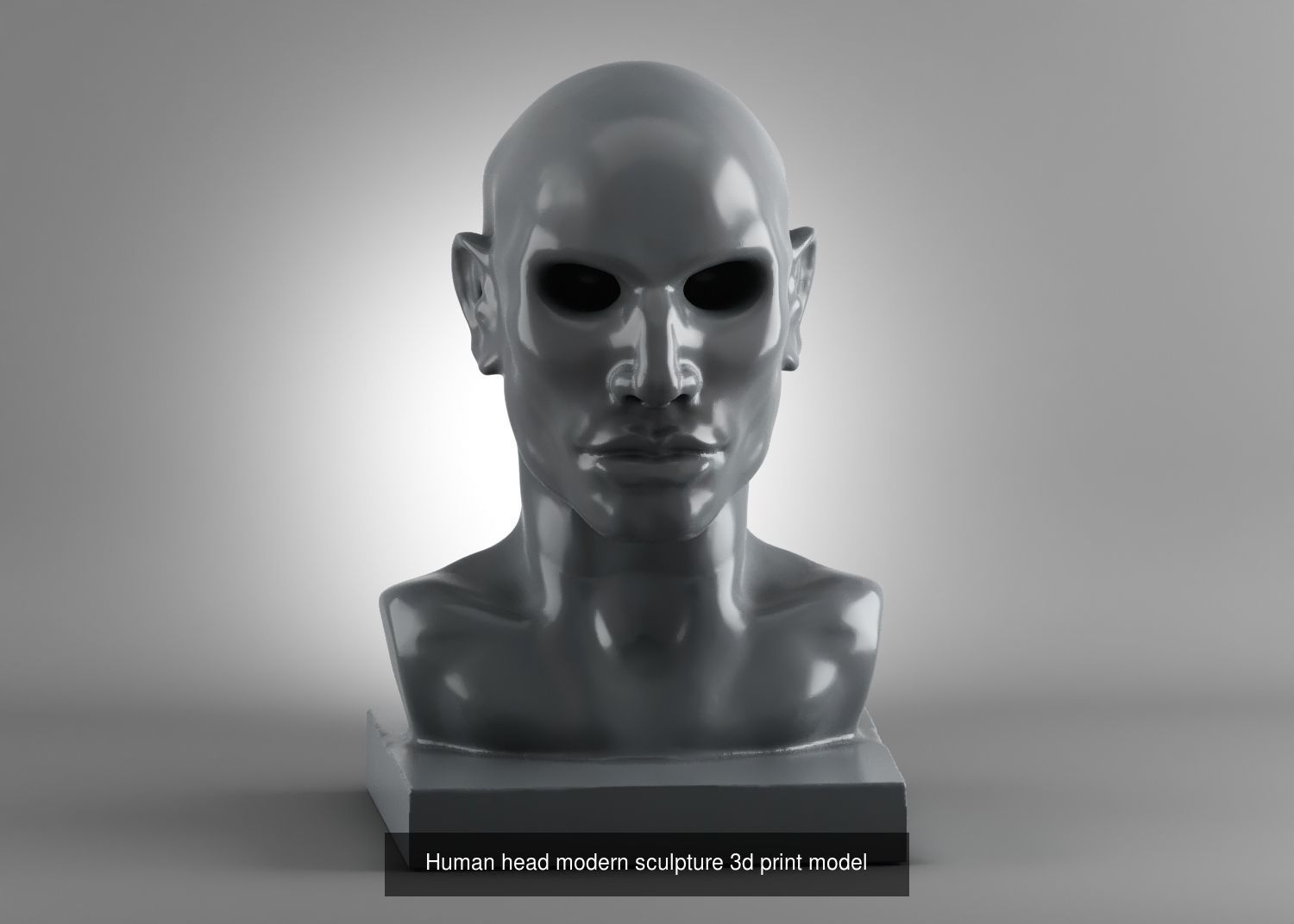 139 Modern Abstract Decorative sculpture 3d print 3D Model Collection_49