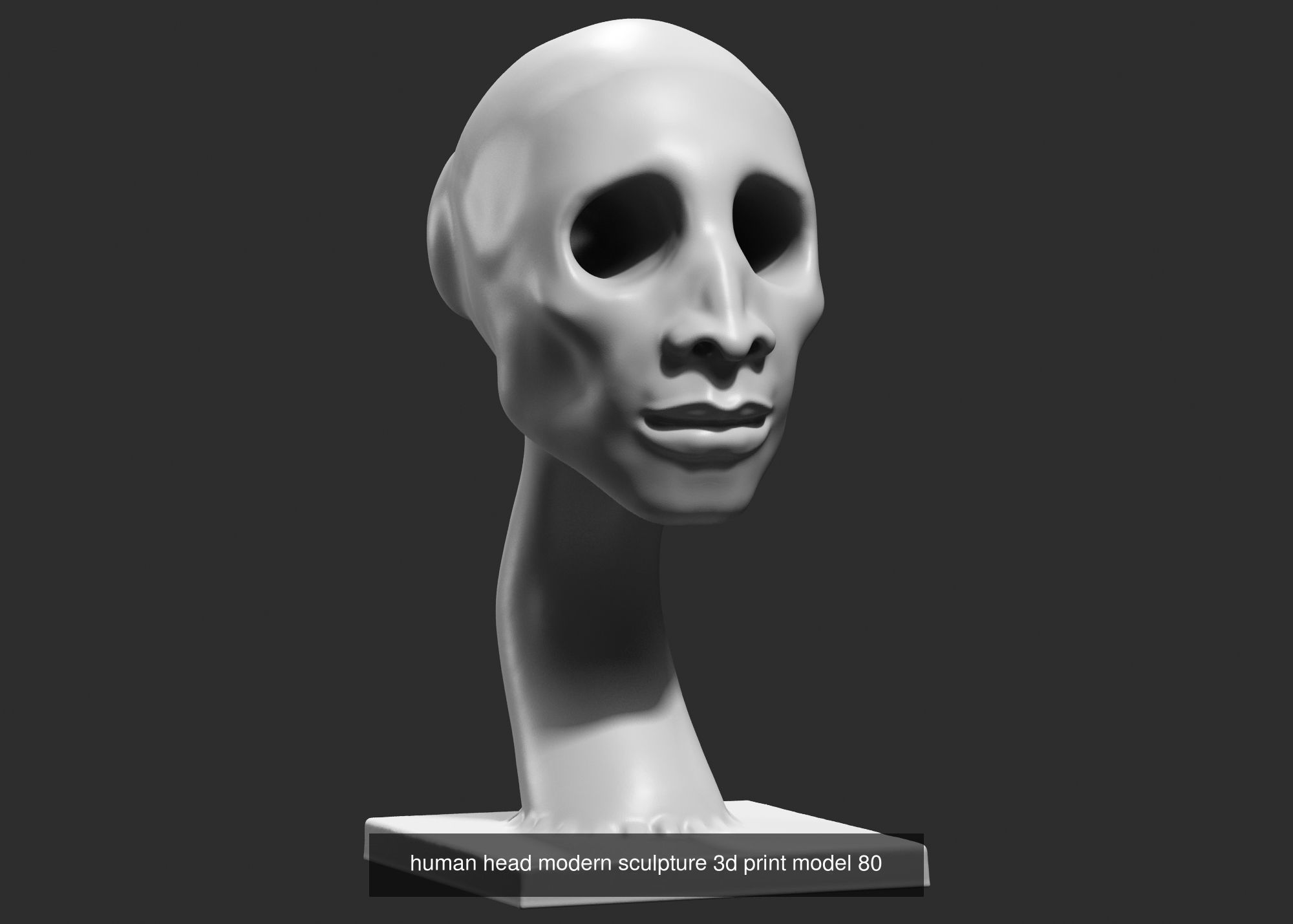 139 Modern Abstract Decorative sculpture 3d print 3D Model Collection_115