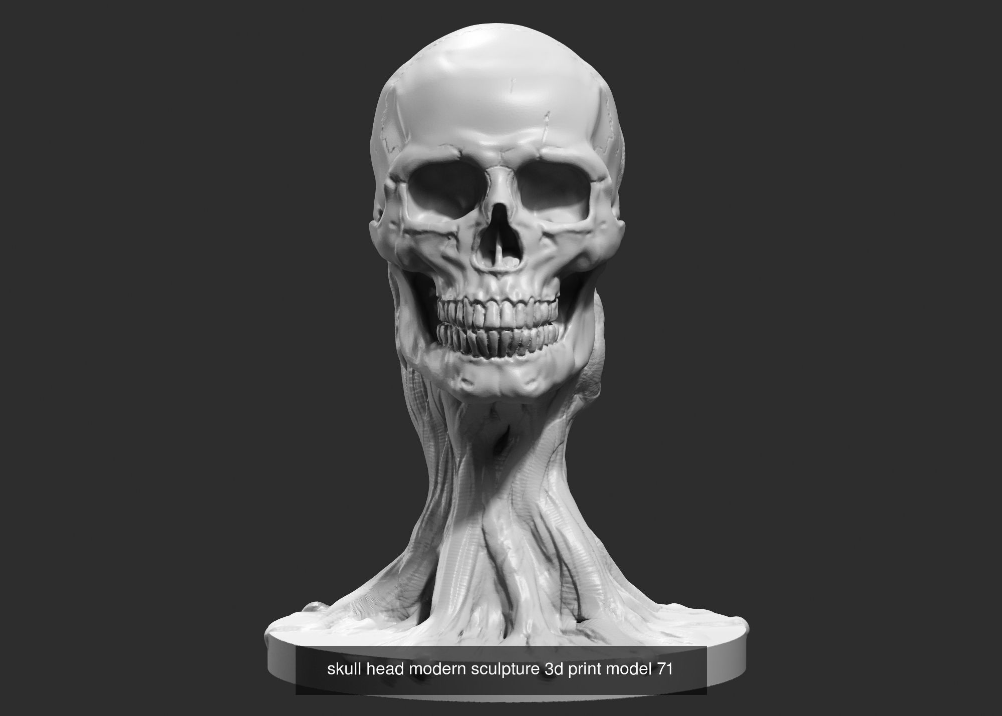 139 Modern Abstract Decorative sculpture 3d print 3D Model Collection_107