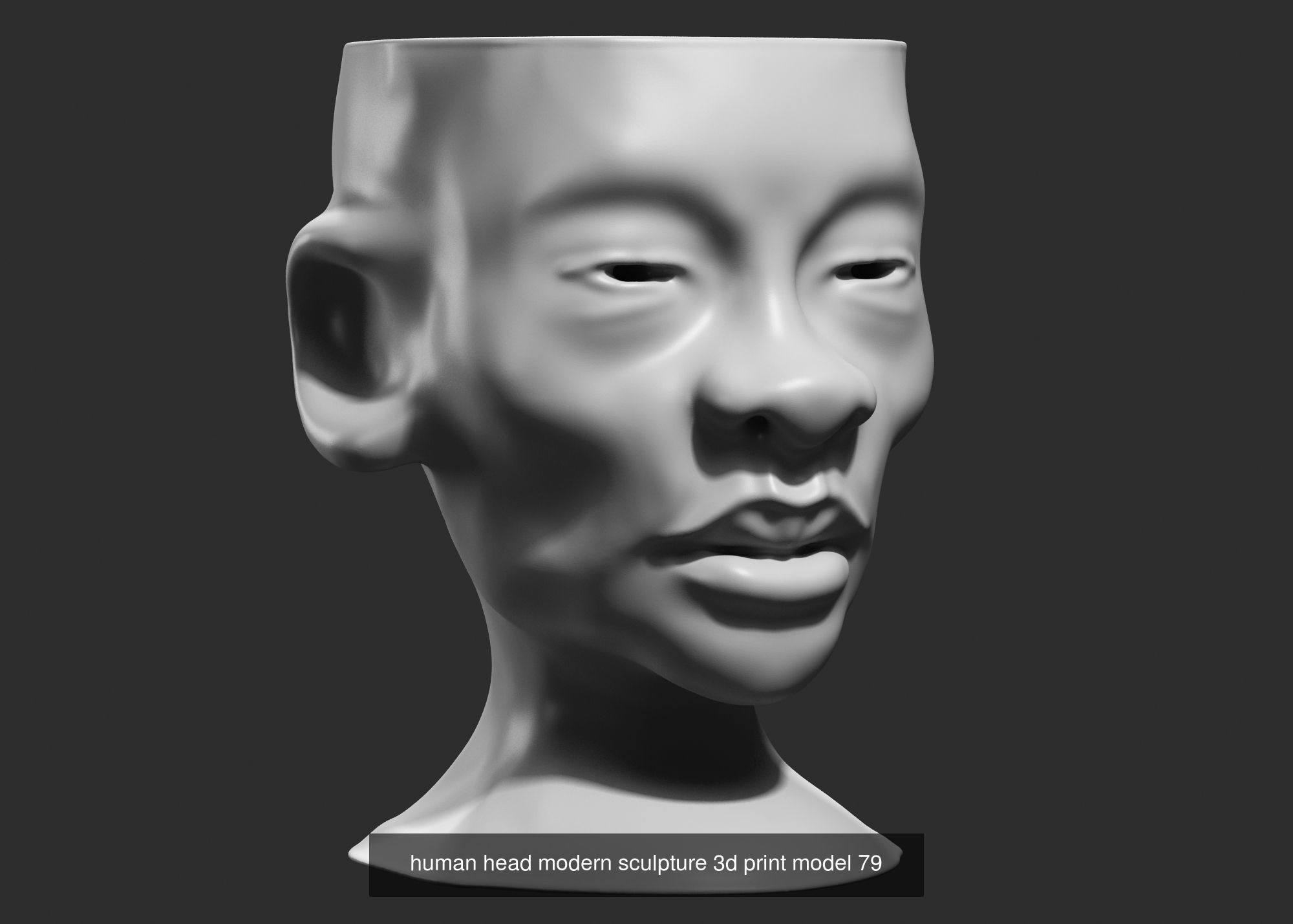 139 Modern Abstract Decorative sculpture 3d print 3D Model Collection_114