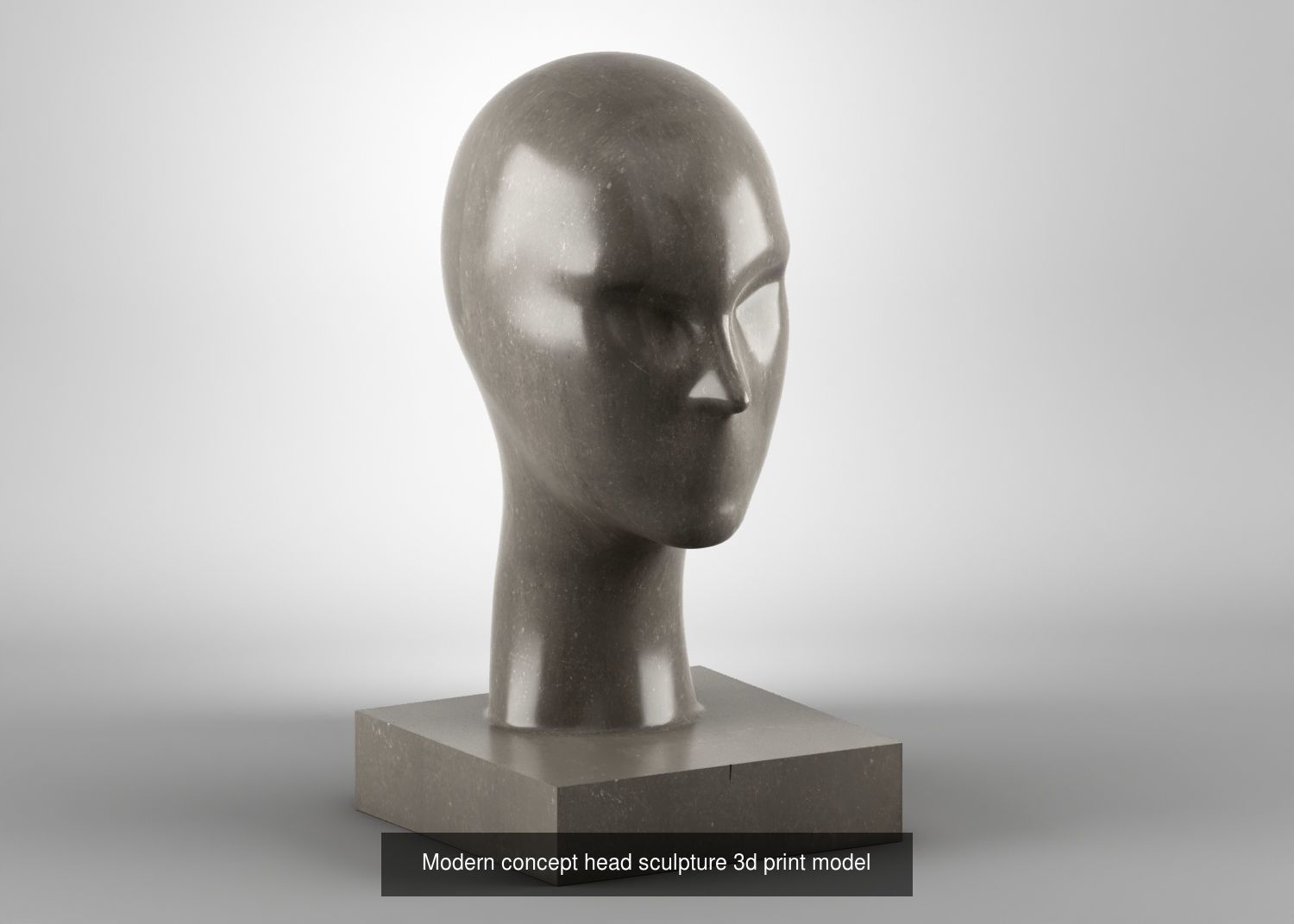 139 Modern Abstract Decorative sculpture 3d print 3D Model Collection_56