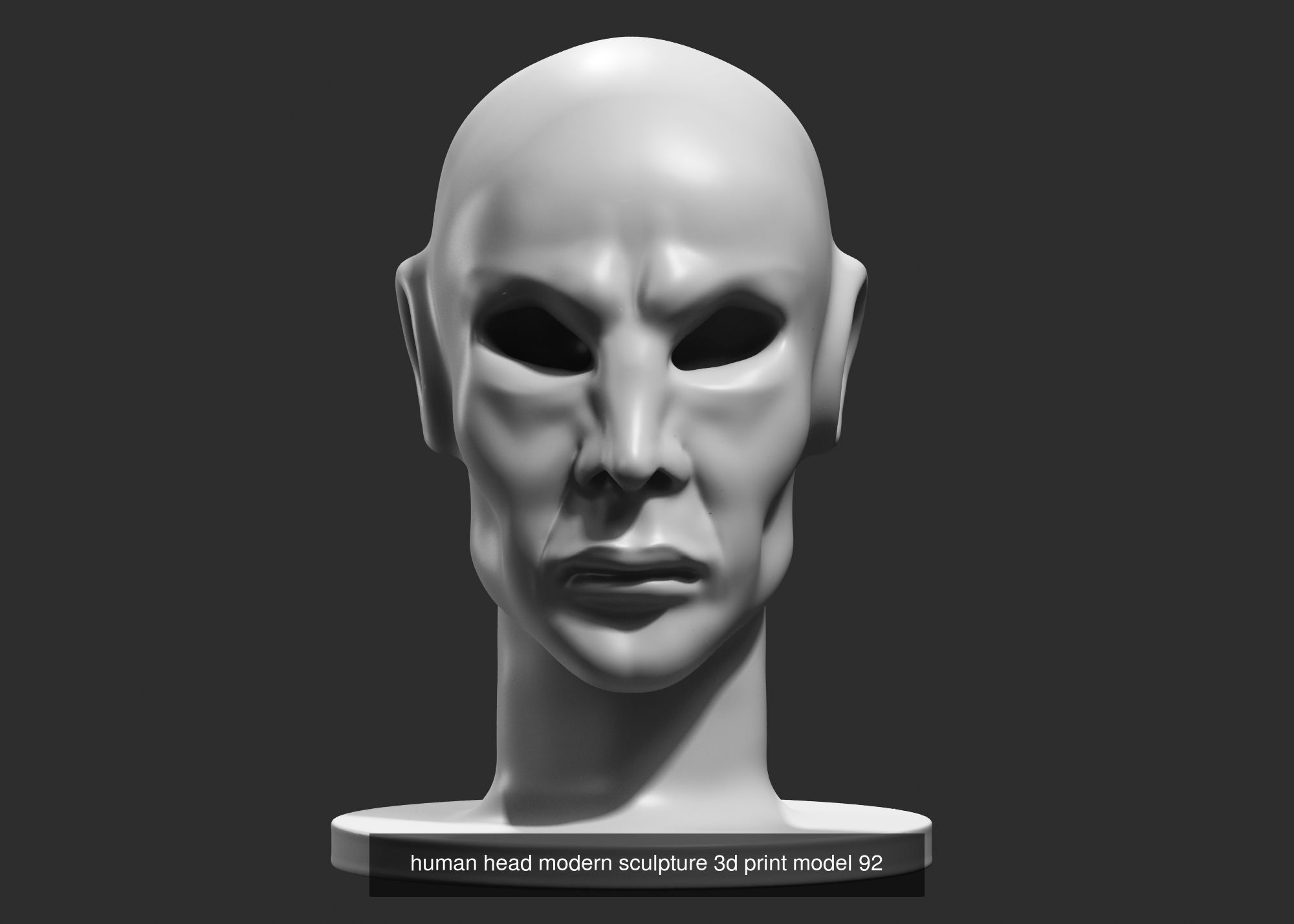 139 Modern Abstract Decorative sculpture 3d print 3D Model Collection_124