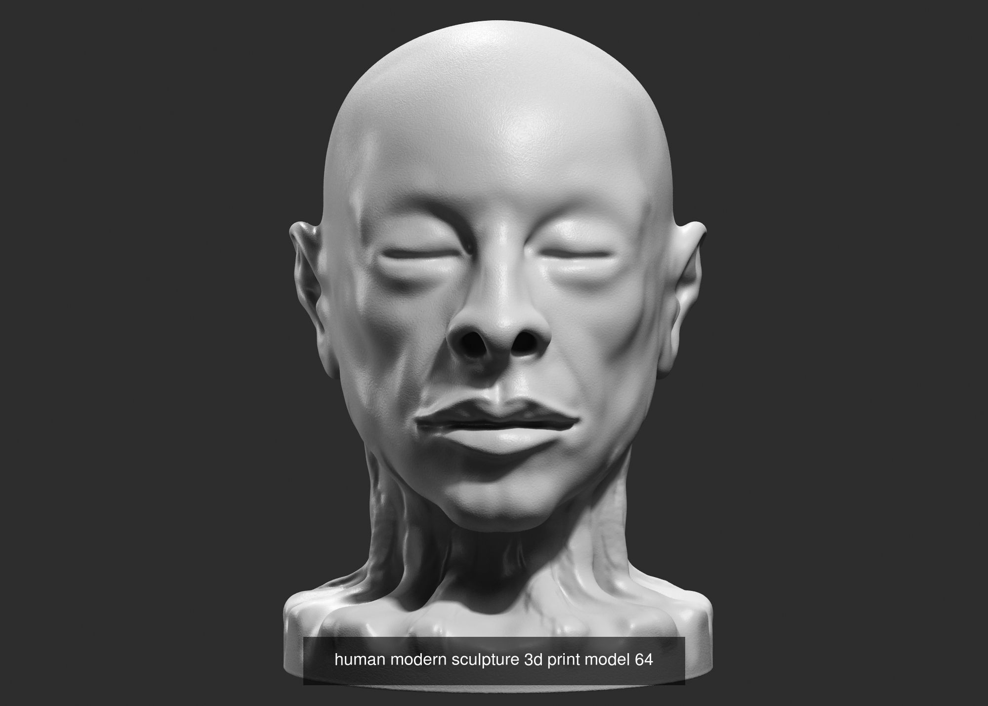 139 Modern Abstract Decorative sculpture 3d print 3D Model Collection_102