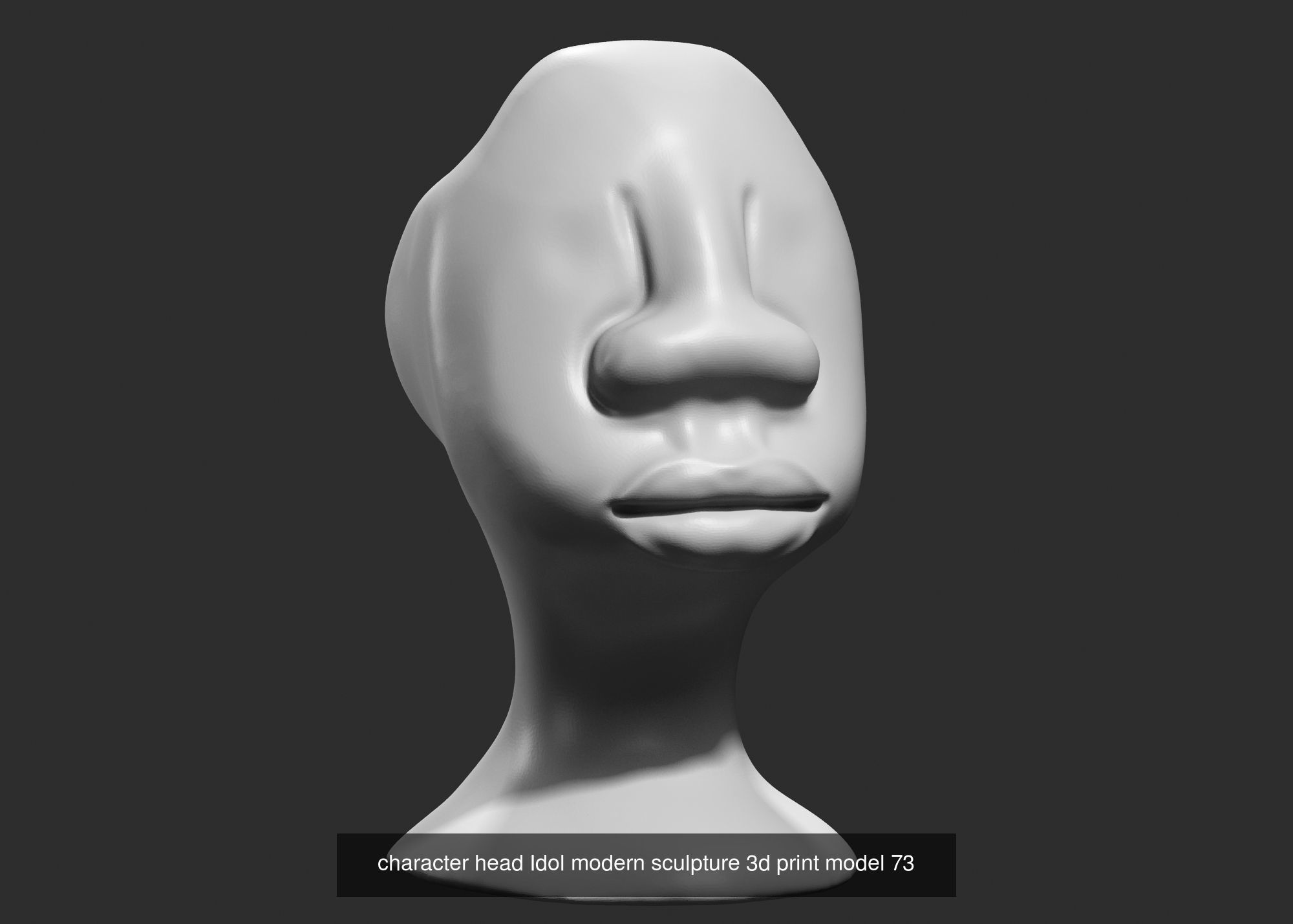 139 Modern Abstract Decorative sculpture 3d print 3D Model Collection_109