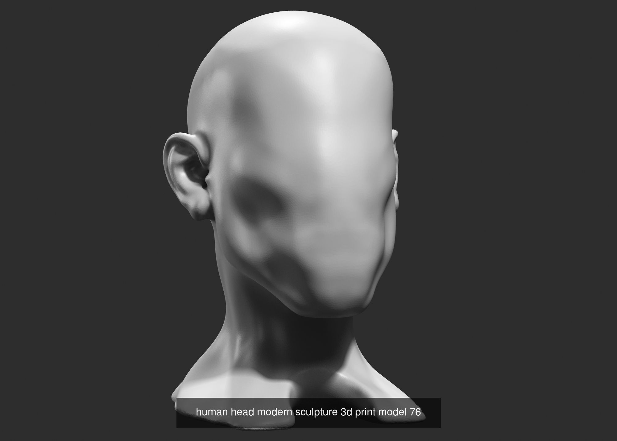 139 Modern Abstract Decorative sculpture 3d print 3D Model Collection_112