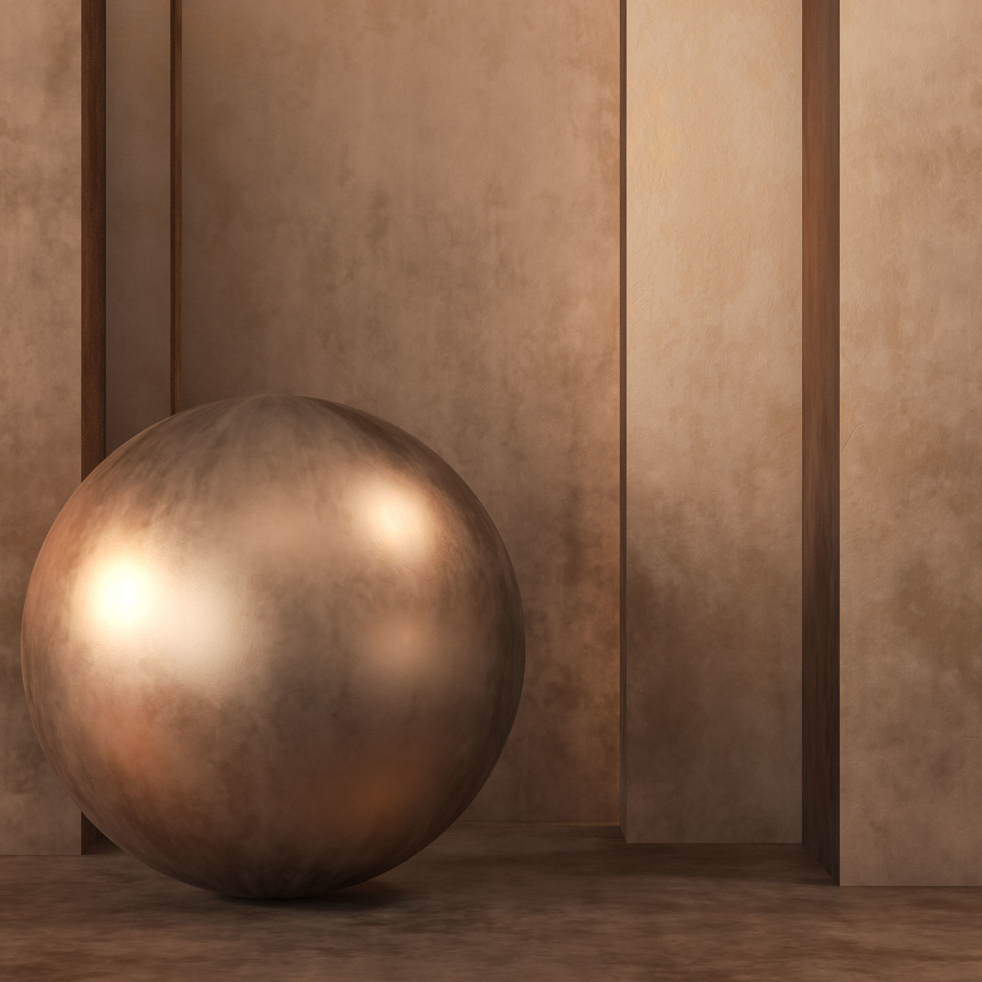 3 Bronze Texture 4k - 3 Color - Seamless Texture_1