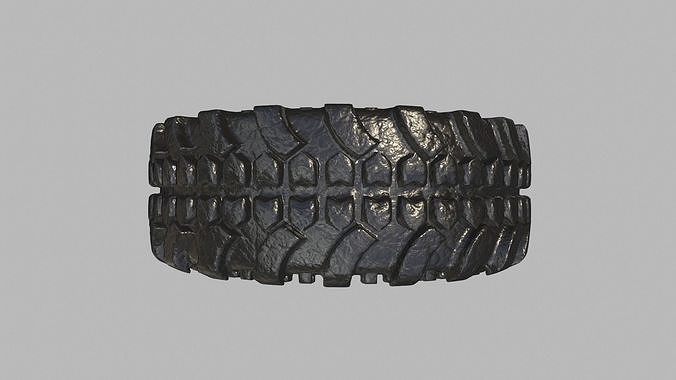 Tire 4K 3D model 5