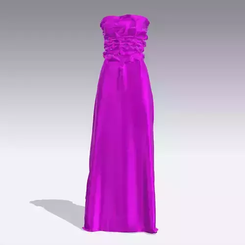 PINK SATIN DRESS LOOK LONG DRESS WEAWING STYLE
