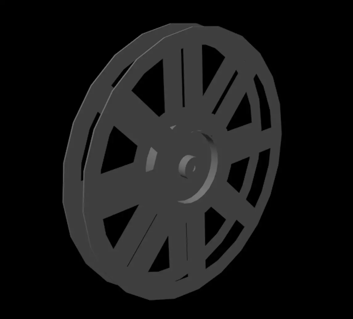 reel35mm film reel Free 3D model
