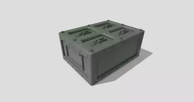 Army Case Crate 3D Print Ready