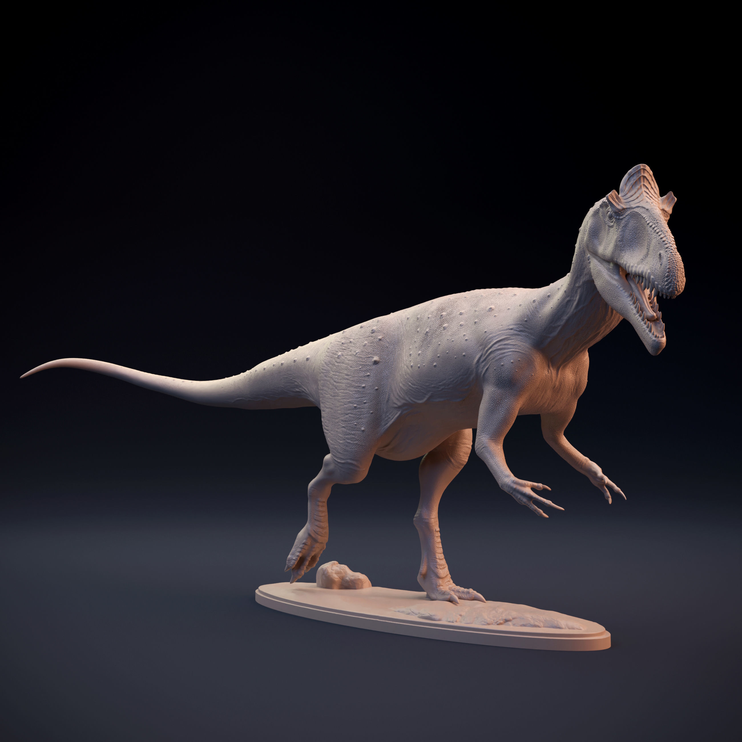 Cryolophosaurus Ellioti  3D print model_6