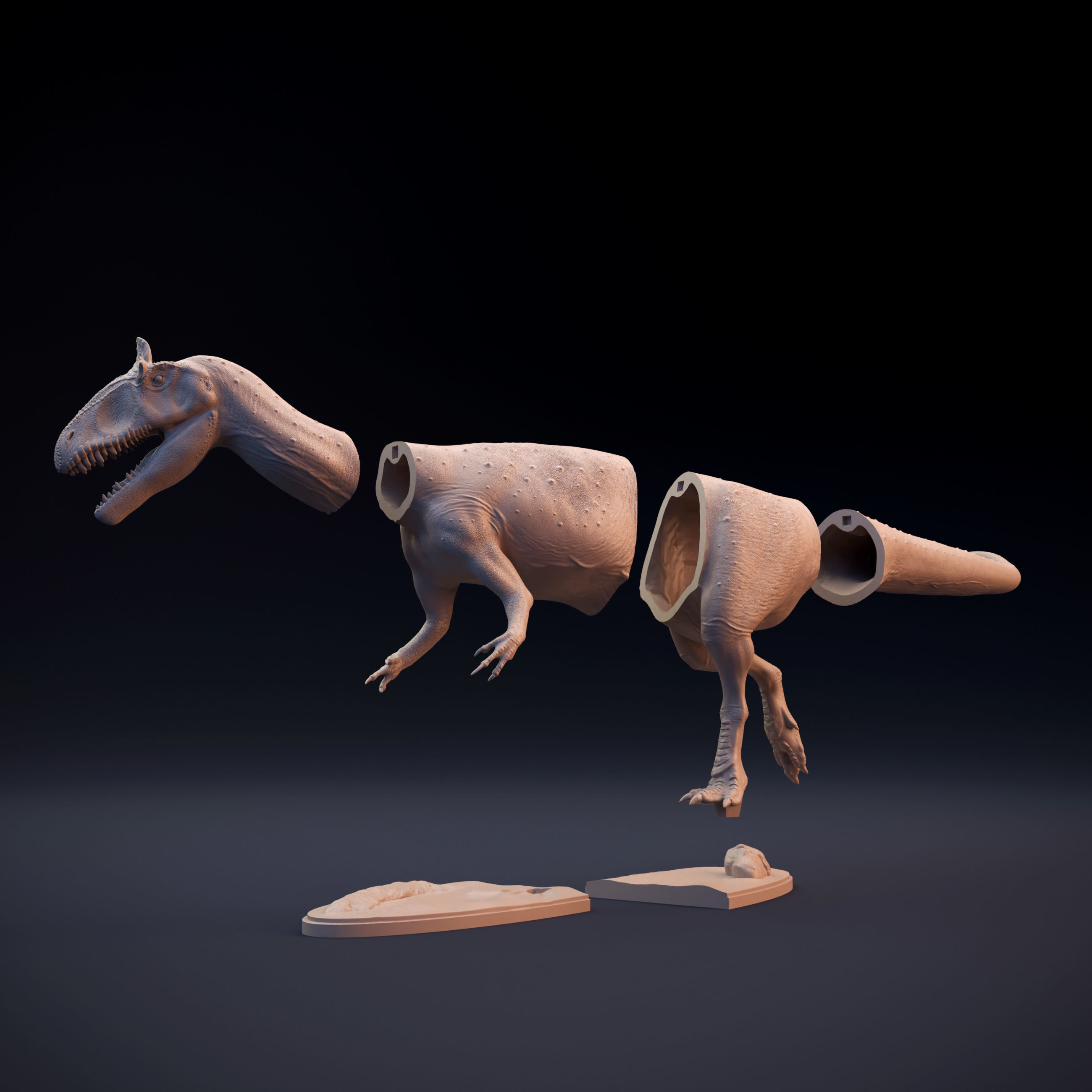 Cryolophosaurus Ellioti  3D print model_9