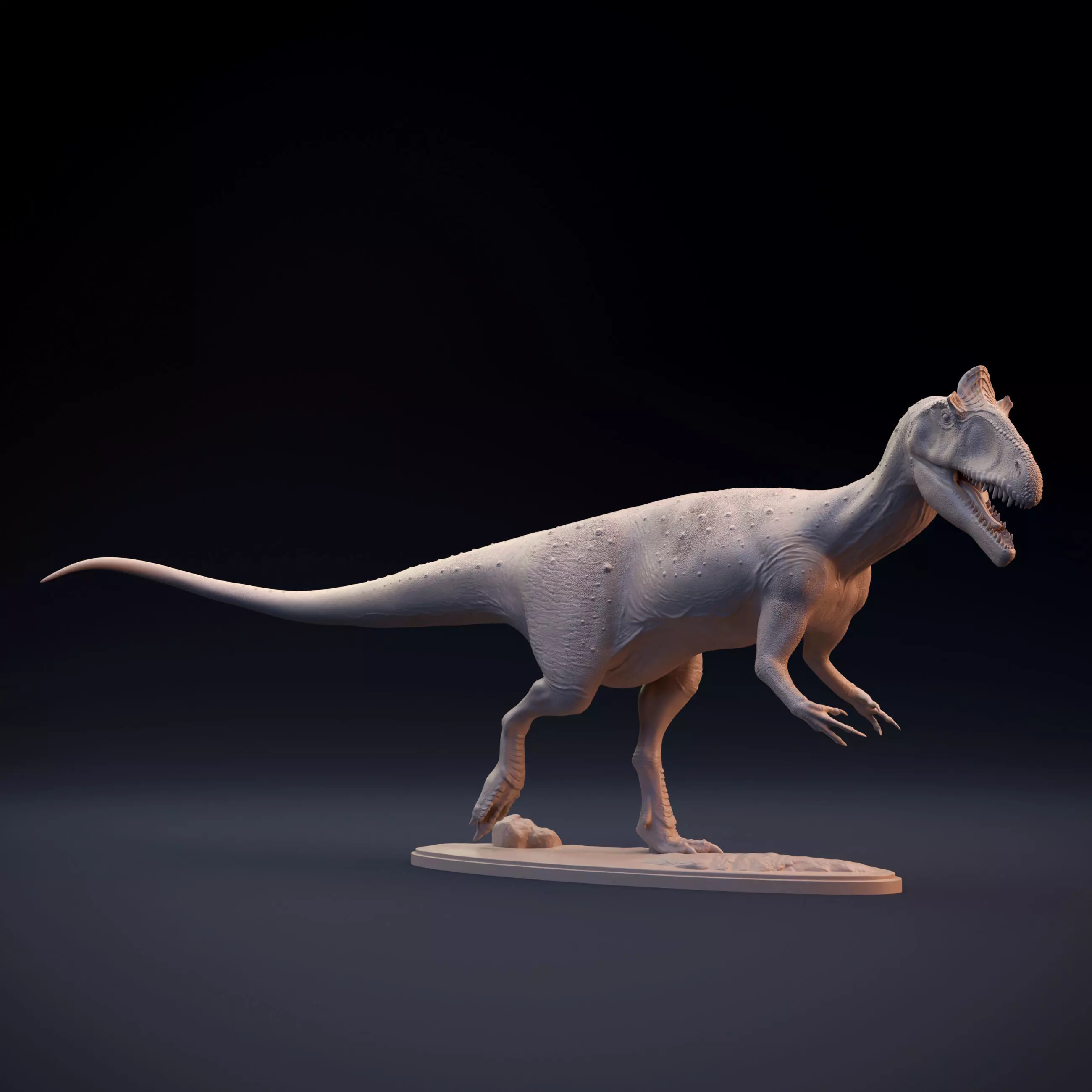 Cryolophosaurus Ellioti  3D print model_0