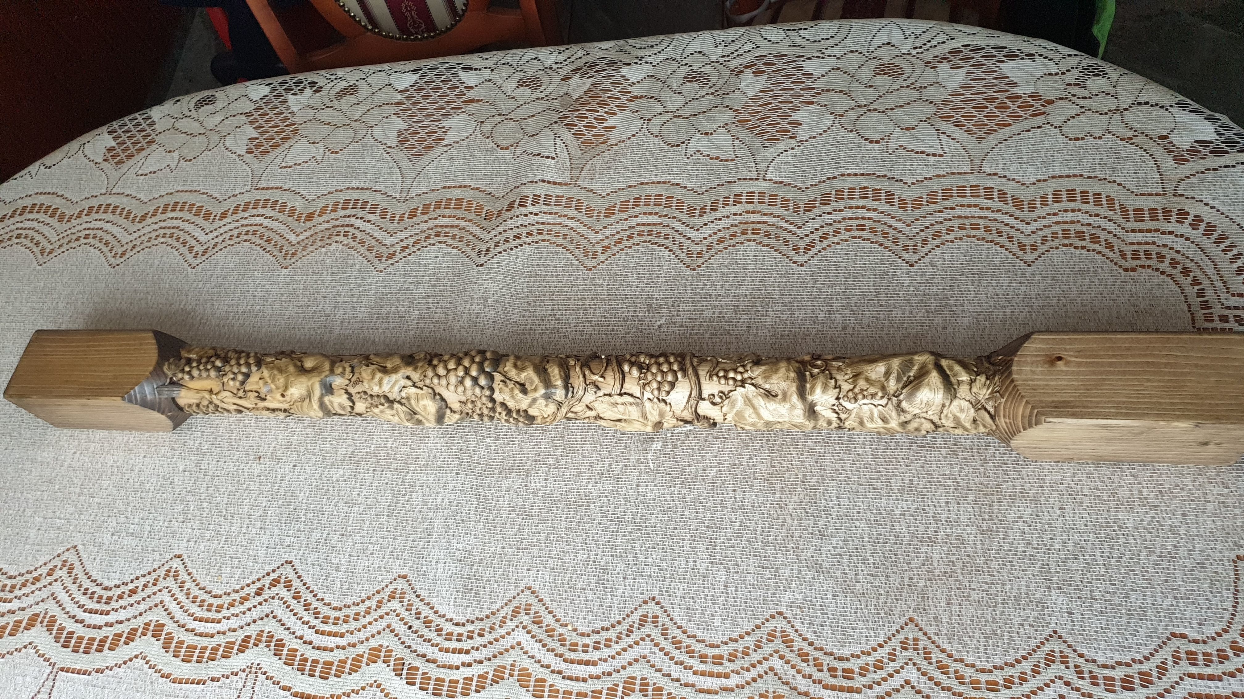 Grapes column For CNC  3D model_5