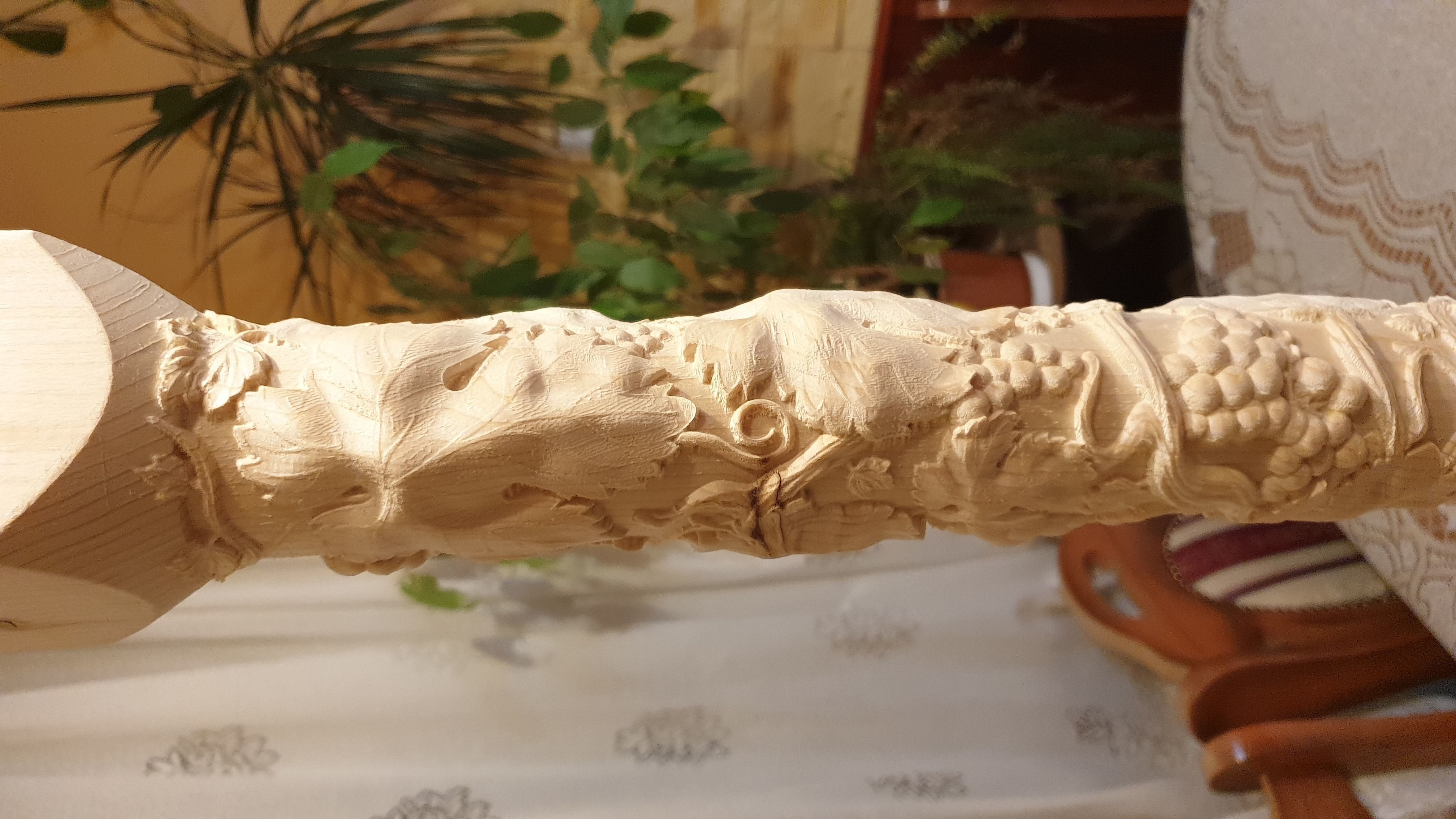 Grapes column For CNC  3D model_4