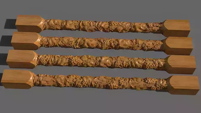 Grapes column For CNC 