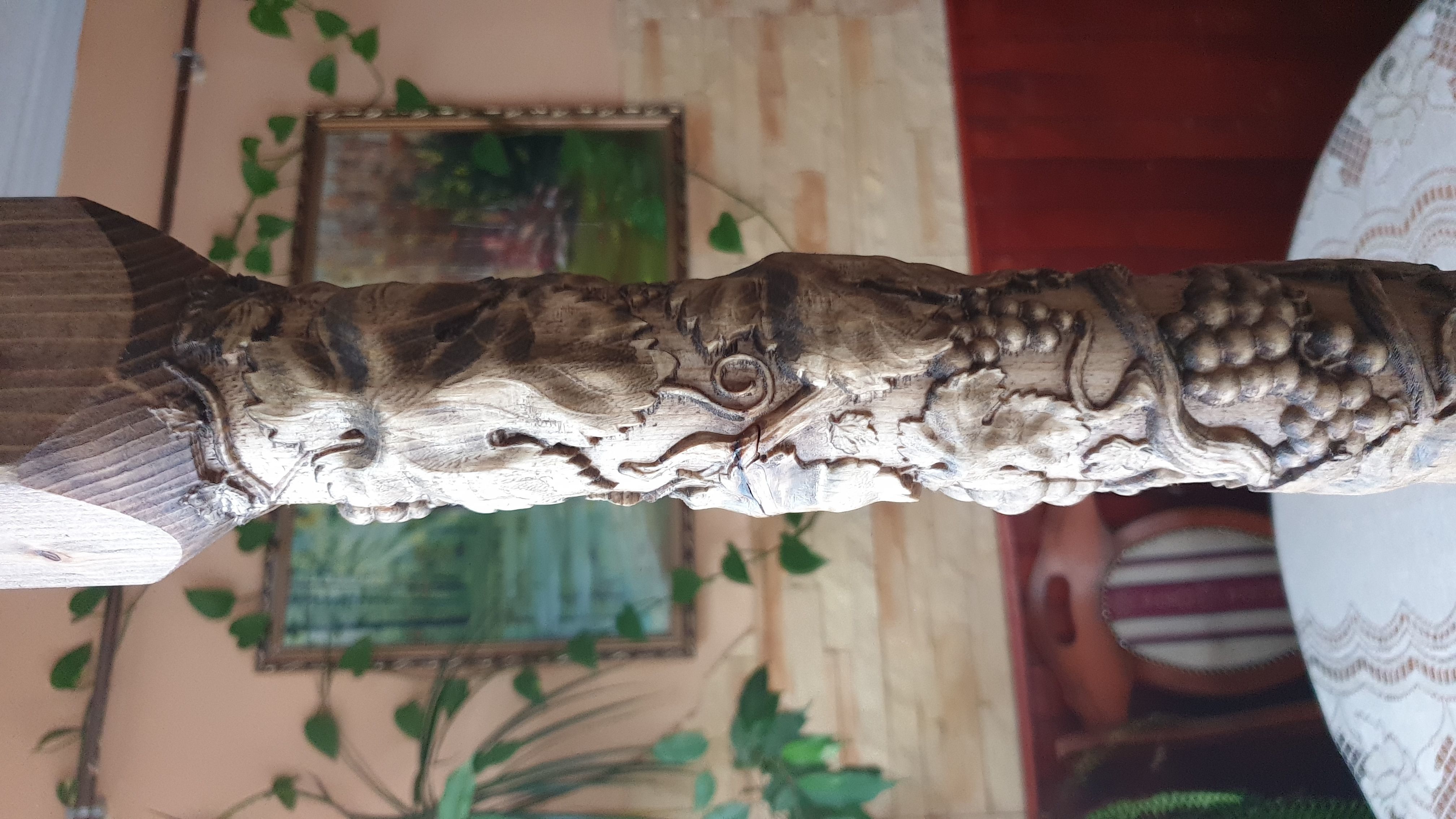 Grapes column For CNC  3D model_8