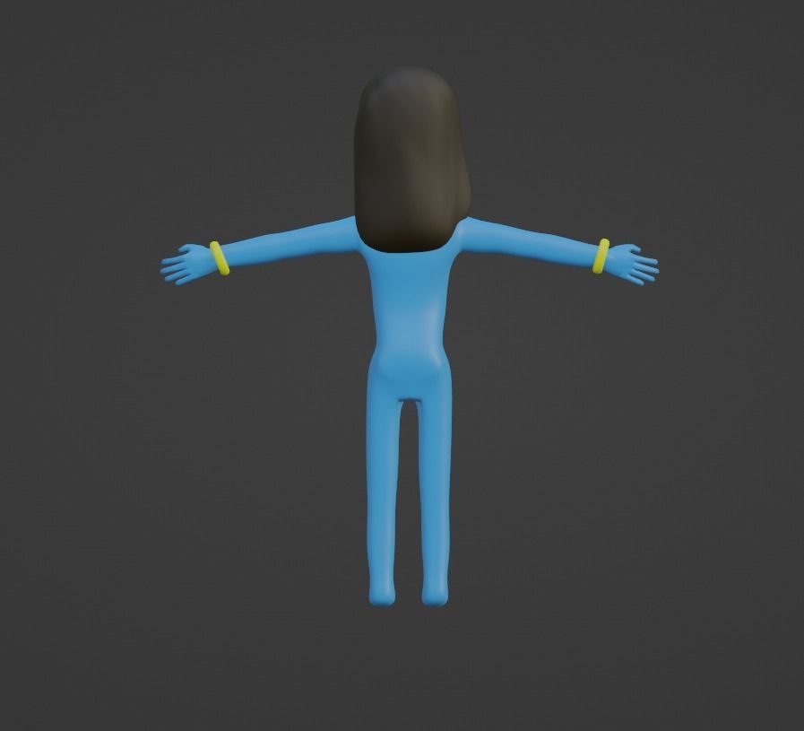 3D Stick Man 3D model_4