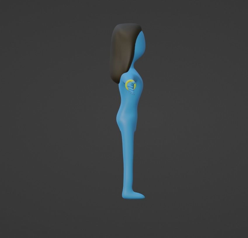 3D Stick Man 3D model_5