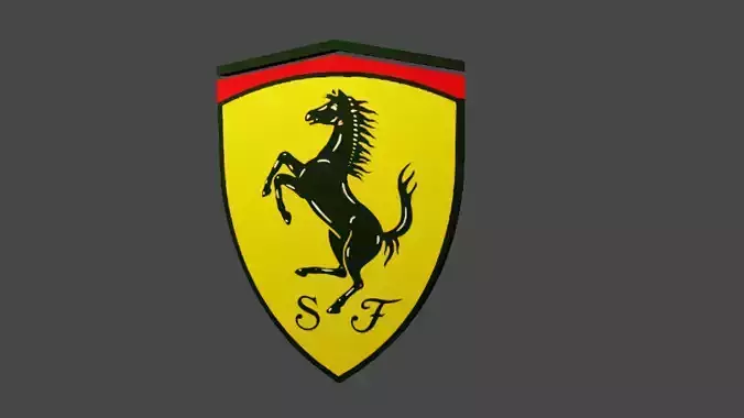 Ferrari 3D Logo