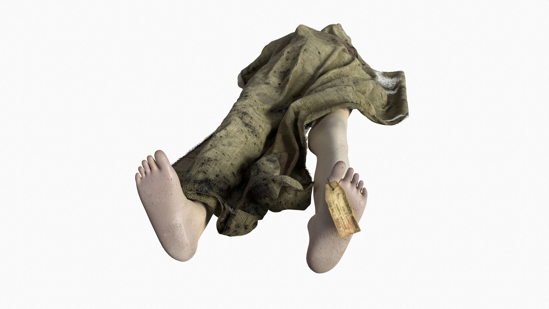 Stylized dead body vol5 3D model_5