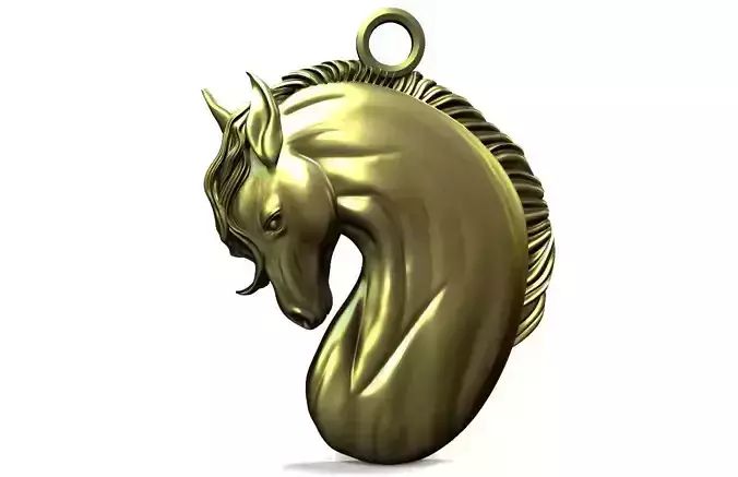 Horse pendant 