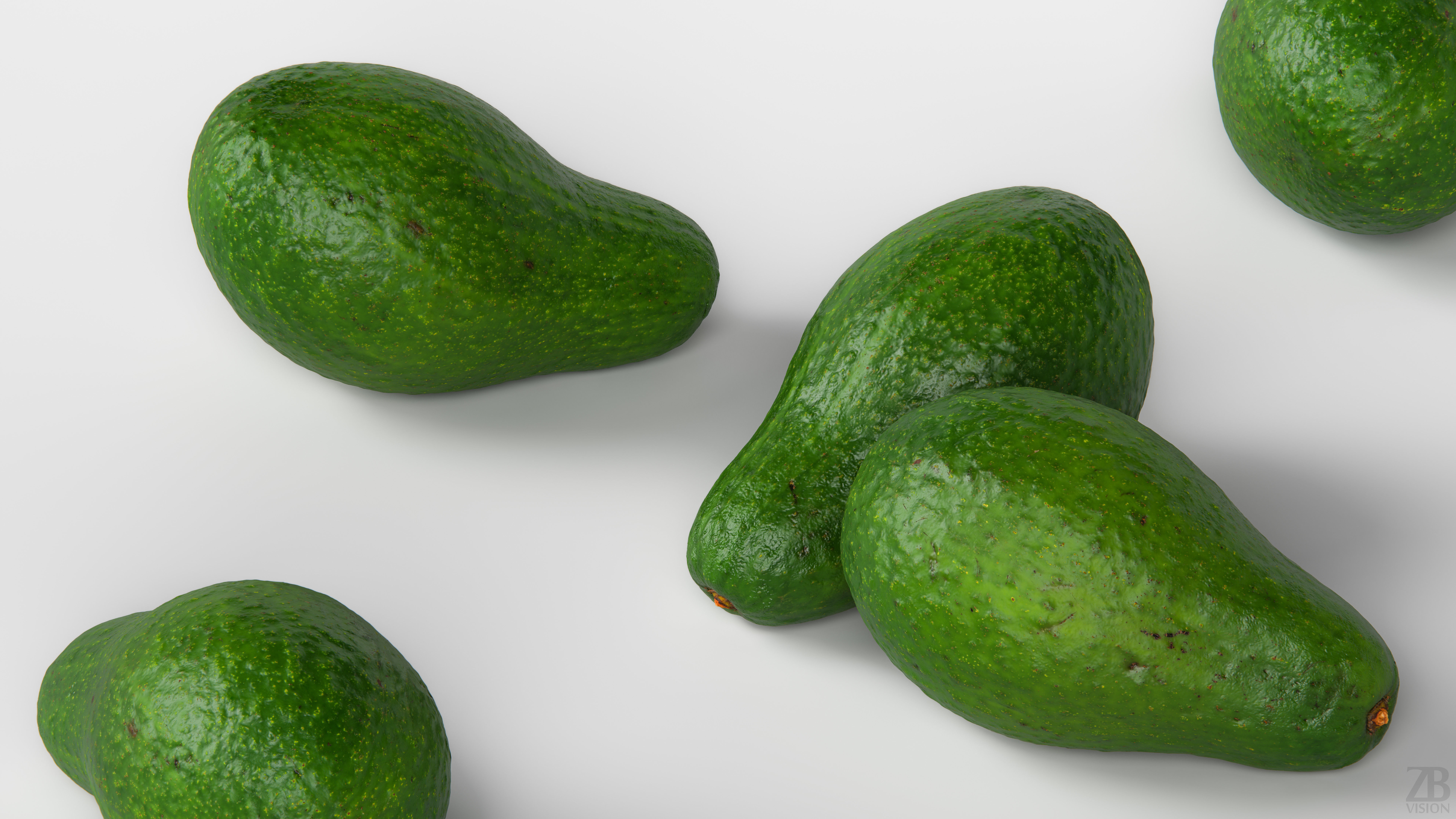 Avocado 3D model_2