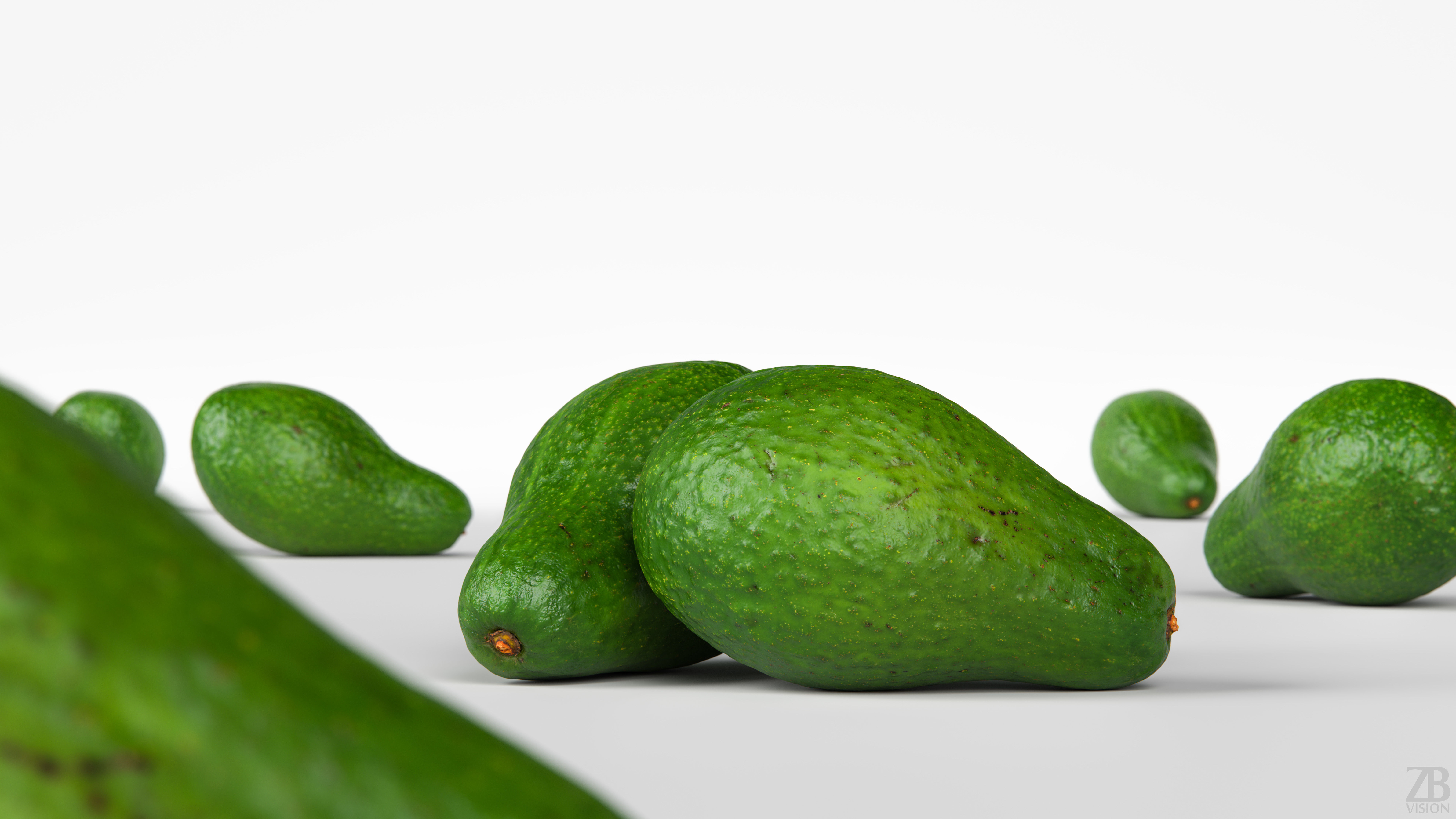 Avocado 3D model_1