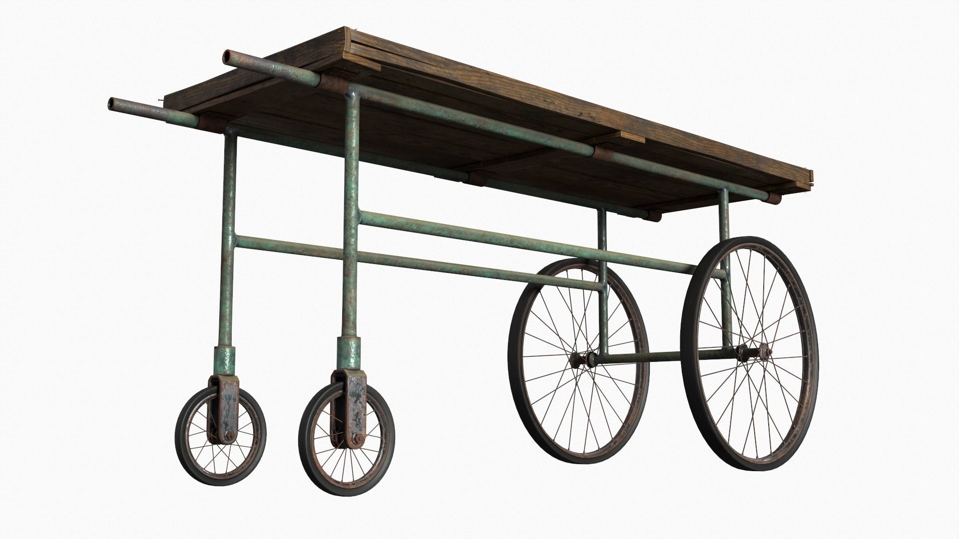 Old gurney vol1 3D model_6