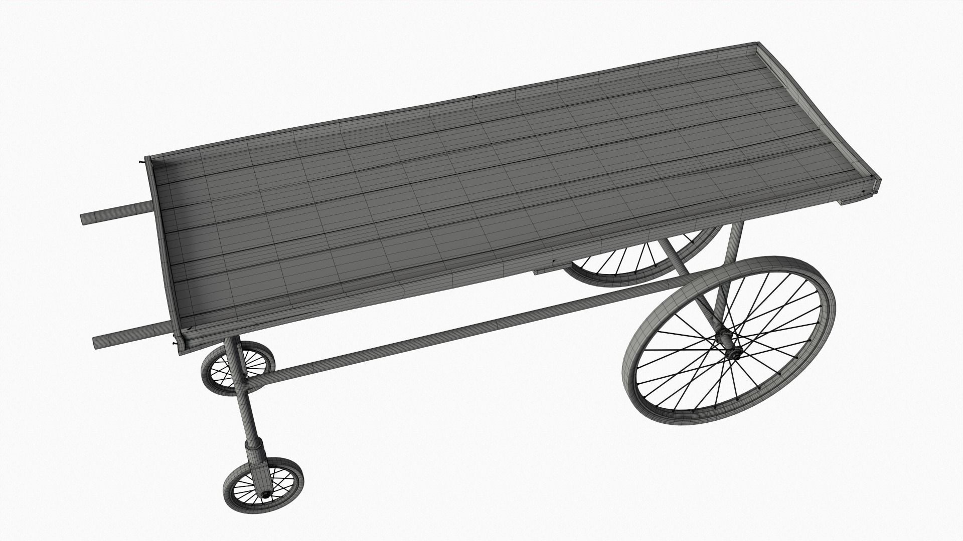 Old gurney vol1 3D model_9