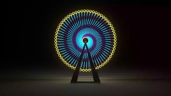 Fairess Wheel 3D model