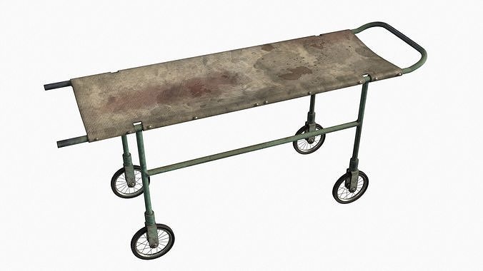 Old gurney vol2 3D model