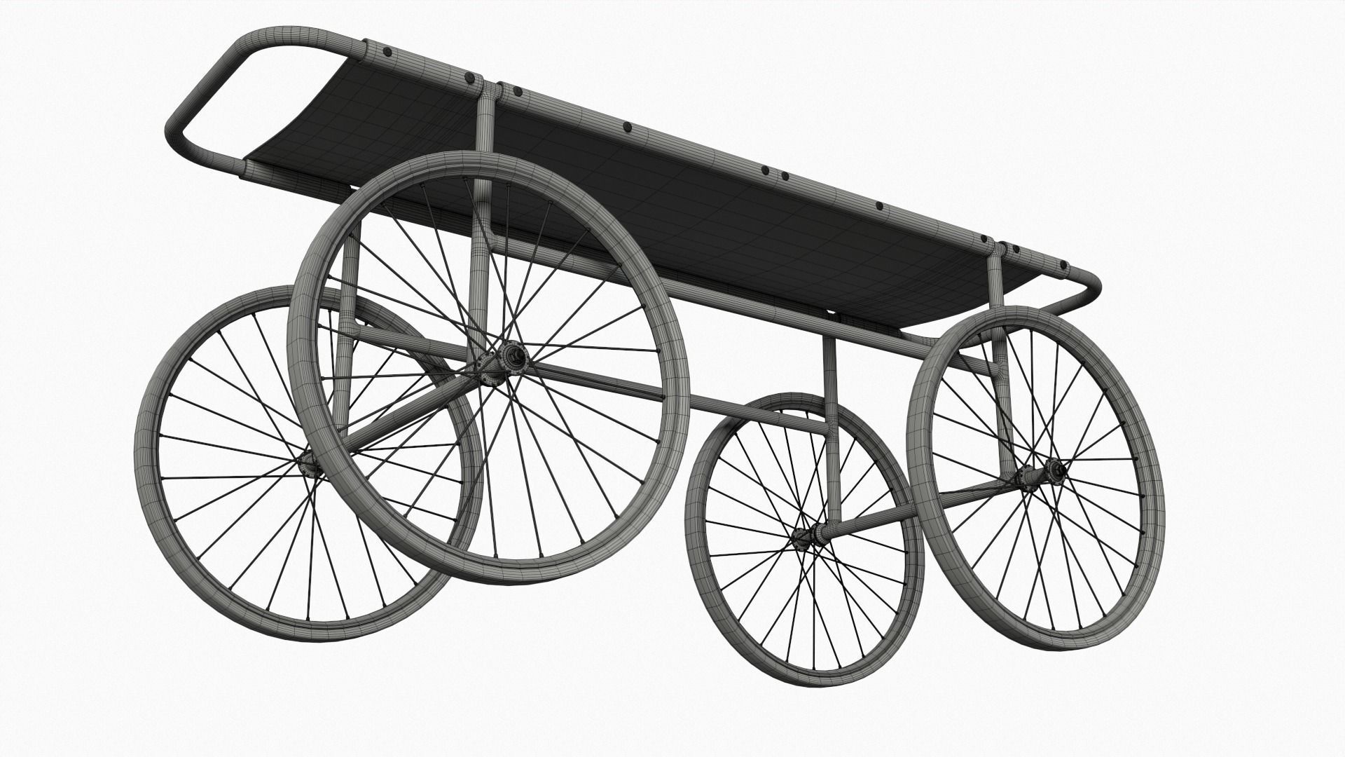 Old gurney vol3 3D model_12