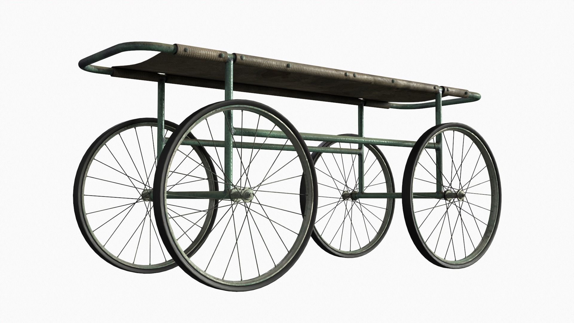 Old gurney vol3 3D model_5