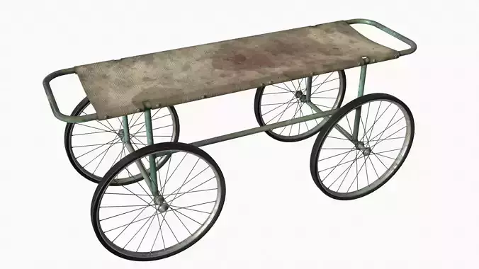 Old gurney vol3 3D model