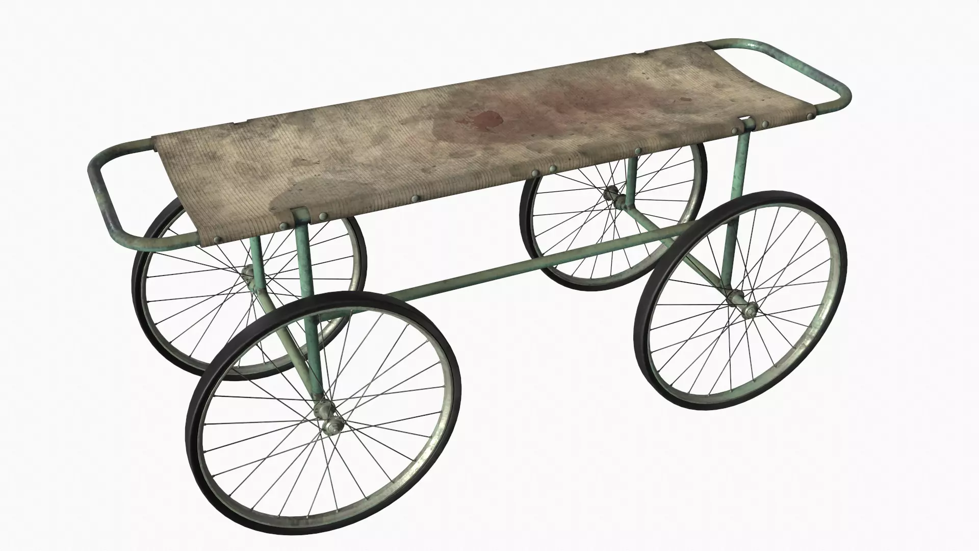 Old gurney vol3 3D model_0