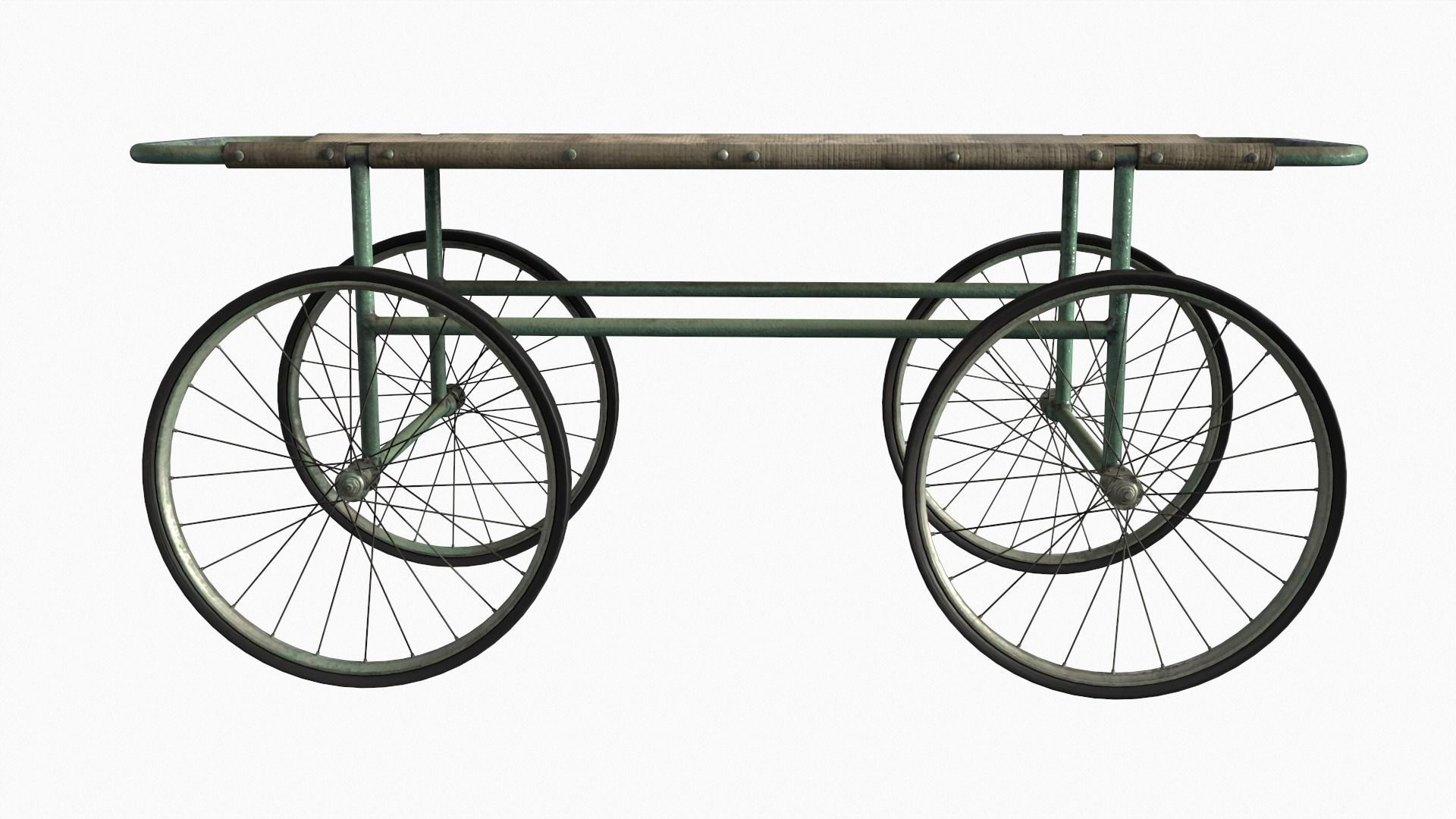 Old gurney vol3 3D model_4