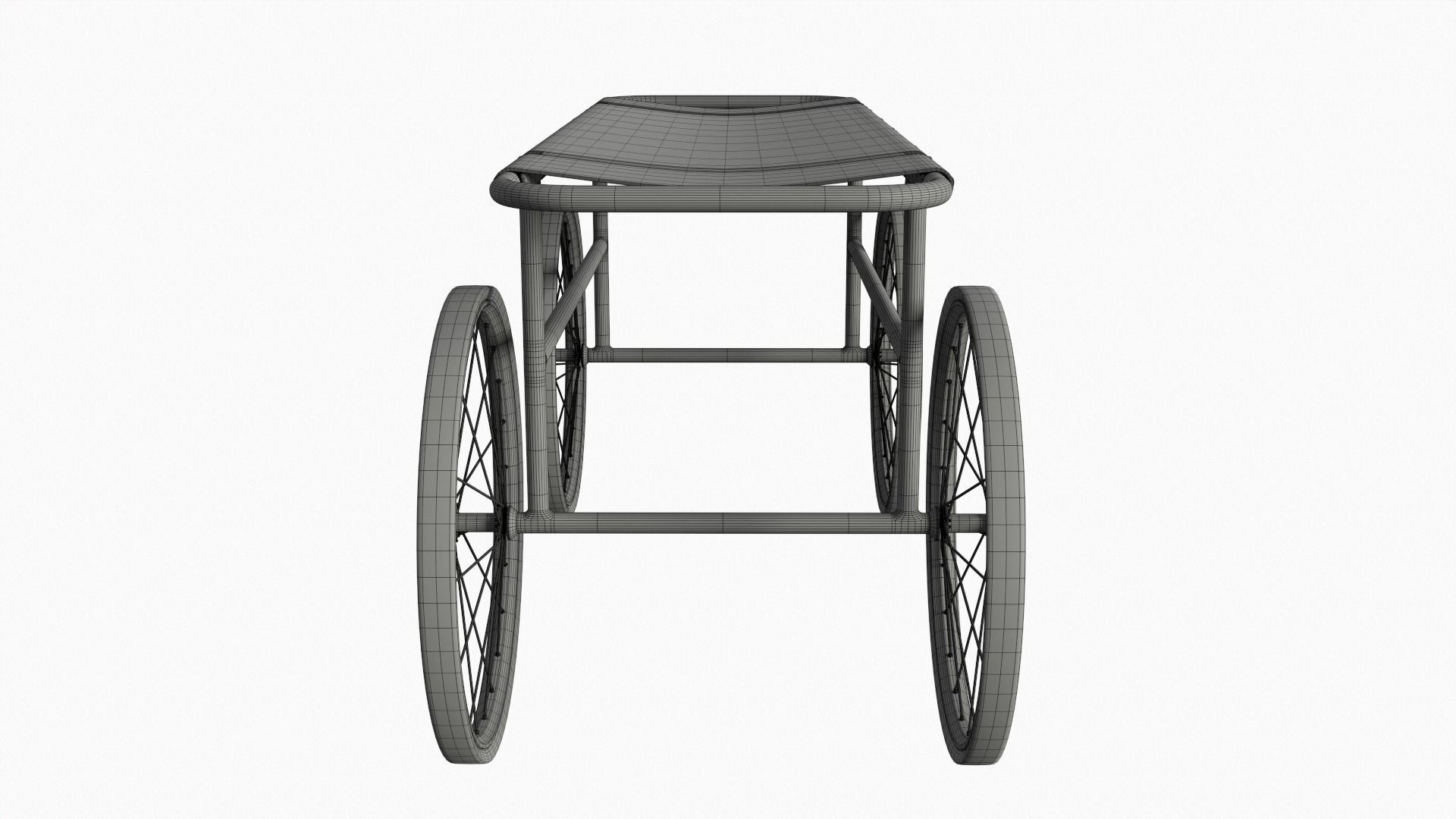 Old gurney vol3 3D model_11