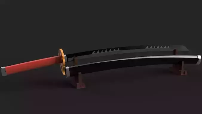 Demon Slayer Kimetsu no Yaiba - Tanjiro Kamado Yoriichi Katana